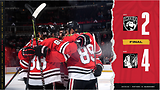 The Chicago Blackhawks scored another victory. Banner courtesy of the team