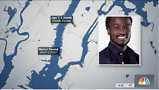 First-year law student Jordan Taylor in NYC, with clues found miles apart. Screenshot courtesy of YouTube/NBC New York