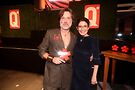 Rufus Wainwright and actress Lisa Edelstein. Photo by Christopher Polk of Getty/Penske