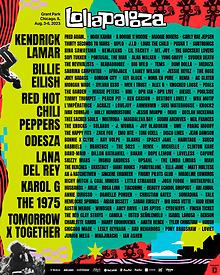 Kendrick Lamar, Billie Eilish, Diplo and more to headline Lollapalooza on Aug. 3-6