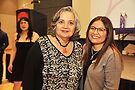 From left; Yaz Tadross, Dr. Amalia Pallares, and Jocelyn Munguia Chavez. Photo by Vern Hester