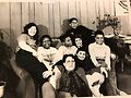 Donna Rose (back row), Lola Lai Jong, Vernita Gray, Marlene Moore, Mona Noriega, Maria Sanchez (sitting on couch), Diane Gomez and Susan Molina (sitting on floor). Photo courtesy of Tracy Barrientos