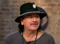 Carlos Santana. Screenshot via YouTube/CBS Mornings