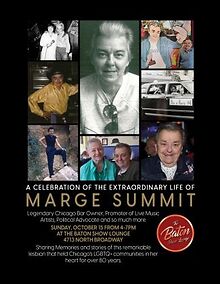 Marge Summit's life to be celebrated Oct. 15 