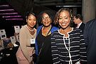 Far right, Commissioner Kari K. Steele and friends at the Fighting Forward Gala. Photo by Vern Hester