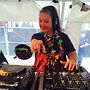 Teresa Bristol aka DJ Teri Bristol at Taste of Randolph. Photo courtesy of Bristol's Facebook page