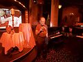 Richard Clough speaking at the Baton Show Lounge celebration of Marge Summit's life event. Photo by Carrie Maxwell