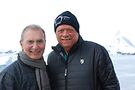 Peter Tortorello and Bob Wolf in Antartica. Photo courtesy of the couple
