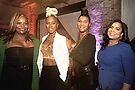 Zahara Bassett, Angelica Ross, Channyn Lynne Parker, and Precious Brady Davis at Victory in the Midwest. Photo by Vern Hester