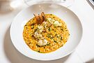 Kinzie Chophouses lobster-tail risotto. Photo courtesy of Kinzie Chophouse